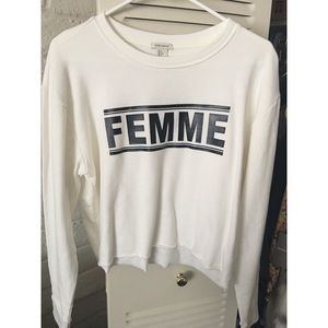 Chic FEMME Graphic Sweatshirt